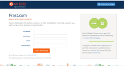 Desktop Screenshot of frast.com